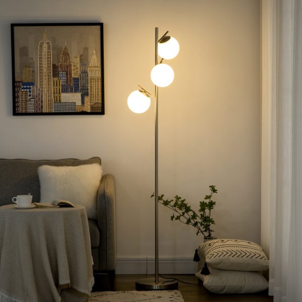 3-Light Tree Floor Lamps for Living Room Online Hot Sale