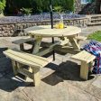 Westwood Garden Picnic Table by Churnet Valley - 8 Seats Cheap