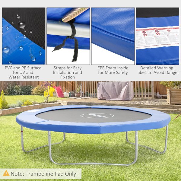 10FT Trampoline Pad Surround Safety Pad Foam Padding Pads Replacement Spare New Online now