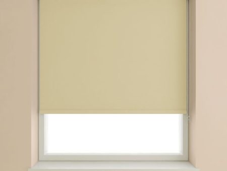 Blackout Roller Blind Taupe - 60cm Width For Cheap