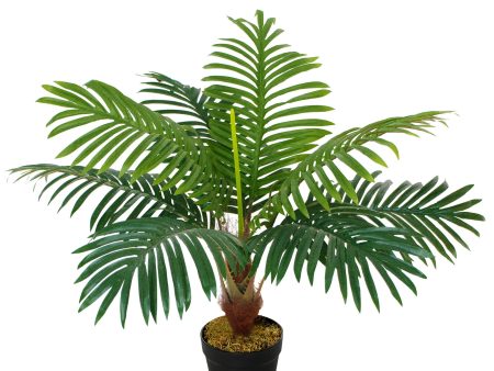 Artificial Palm Plant Realistic Fake Tree Potted Home Office Décor 60cm Sale