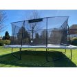 11.5ft x 16ft JumpKing Rectangular Combo Pro Trampoline For Discount