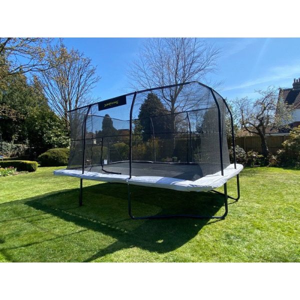 11.5ft x 16ft JumpKing Rectangular Combo Pro Trampoline For Discount