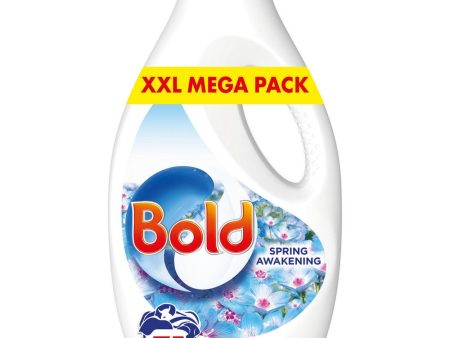 Bold Liquid Spring Awakening Laundry Detergent 75 Washes Cheap