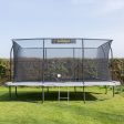 11.5ft x 16ft JumpKing Rectangular Combo Pro Trampoline For Discount