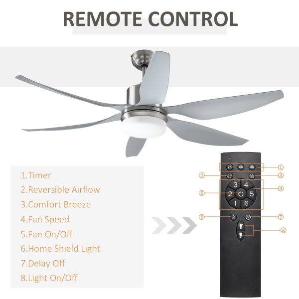 Reversible Ceiling Fan with Light For Discount