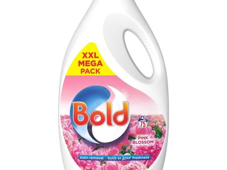 Bold Washing Liquid Pink Blossom 2.475L 75 Washes Sale