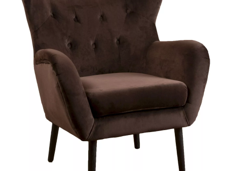 Alyssa New Velvet Armchair For Sale