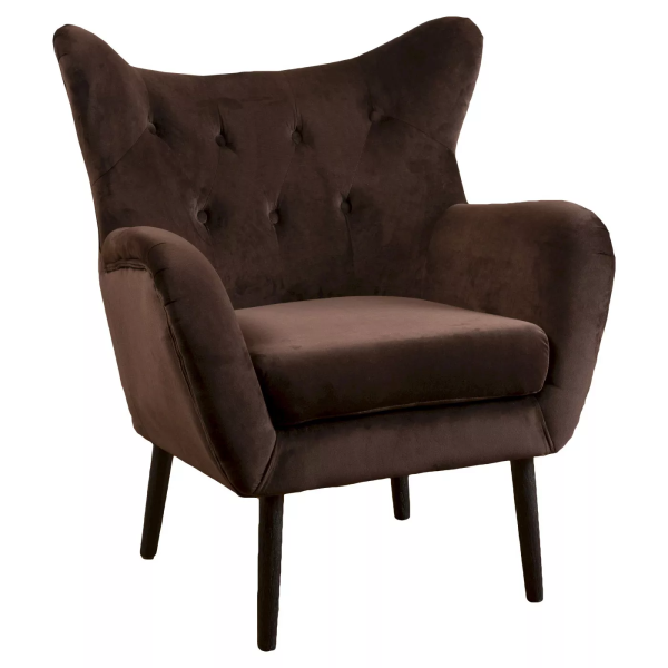 Alyssa New Velvet Armchair For Sale