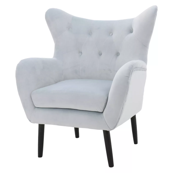 Alyssa New Velvet Armchair For Sale