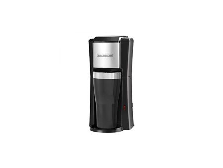 BLACK+DECKER CM618 Single Serve Coffee Maker, Black Fashion