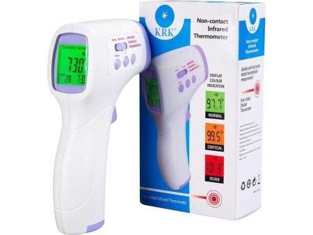 KRK Non-Contact Infrared Thermometer, Model JRT-018 FDA no. D393624 Sale